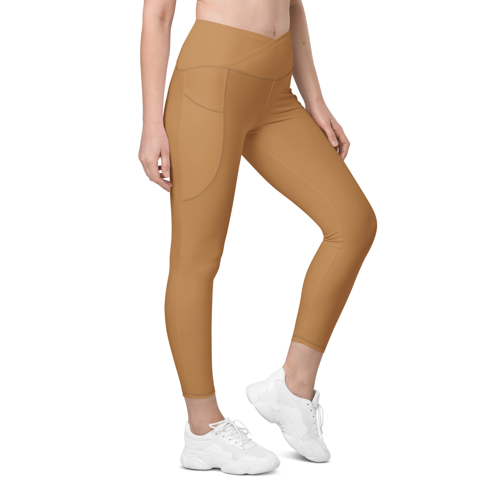 Crossover leggings with pockets – BTH_Fit