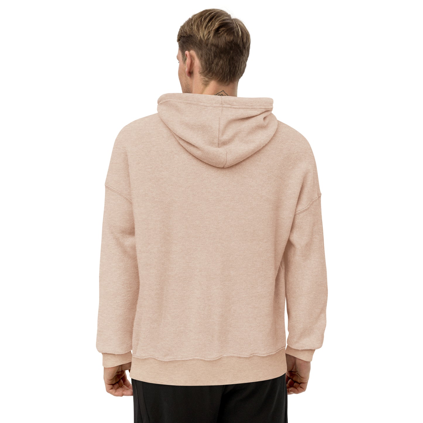 BTH Unisex sueded fleece hoodie